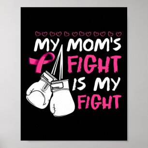 Affiche Mon combat de mamans est ma lutte contre le cancer