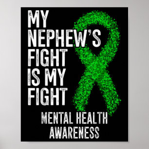 Affiche Mon combat Nephews est mon combat pour la santé me