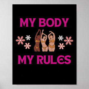 Affiche Mon corps Mes règles Sticker