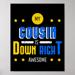Affiche Mon Cousin Est En Bas De L'Avenir Du Syndrome De D