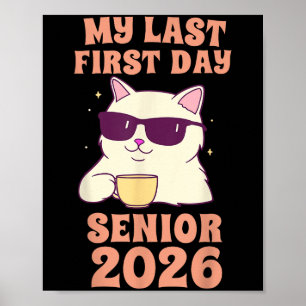 Affiche Mon dernier premier jour Senior 2026 Chat Retour à