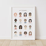 Affiche Mon émotion Graphique Décor de salle de classe<br><div class="desc">Aidez votre enfant à comprendre ses émotions avec cette affiche illustrée! Décorez un mur de la crèche, de la chambre ou de la salle de jeux de votre enfant avec cette impression éducative, ou laminez pour un outil pratique pour encourager l'apprentissage quotidien. Modifiez la langue ou l'orthographe dans la conception...</div>