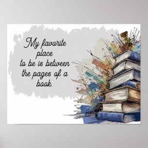 Affiche Mon endroit préféré pour