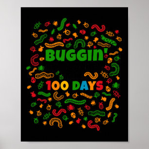 Affiche Mon Enseignant Pour 100 Jours De Costume Scolaire 