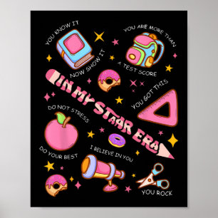 Affiche Mon Ere de l'étoile Motivation Test Jour d'essai F