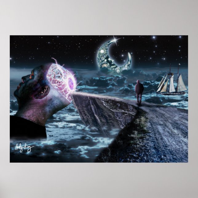 Affiche Mon Esprit Brille - (Affiches) (Devant)