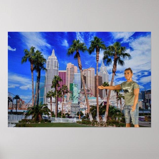 Affiche Mon Extraordinaire hôtel à Vegas. (Devant)