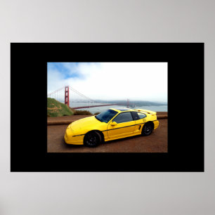 Affiche Mon Fiero GT à la porte