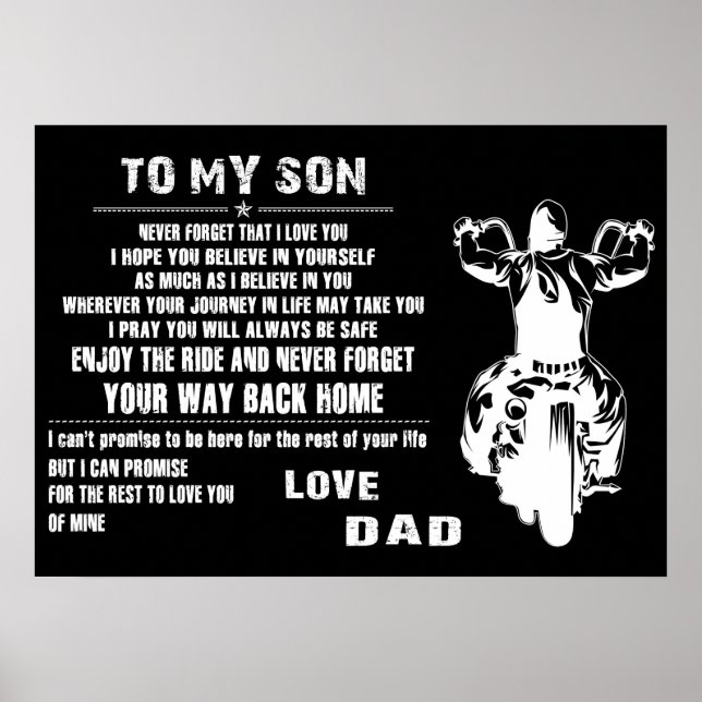 Affiche Mon fils aime papa (Devant)