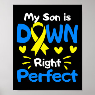 Affiche Mon Fils Est À Droite Parfait Jusqu'Au Syndrome