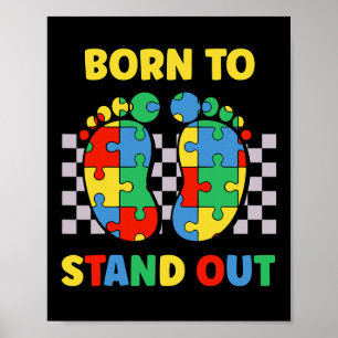 Affiche Mon Frère Est Au-some Sensibilisation sur l'autism