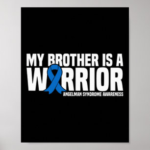 Affiche Mon Frère Est Un Guerrier Des Lauréats Du Syndrome