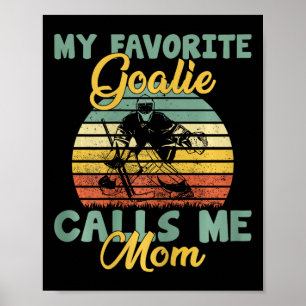 Affiche Mon gardien de but préféré m'appelle maman sports 