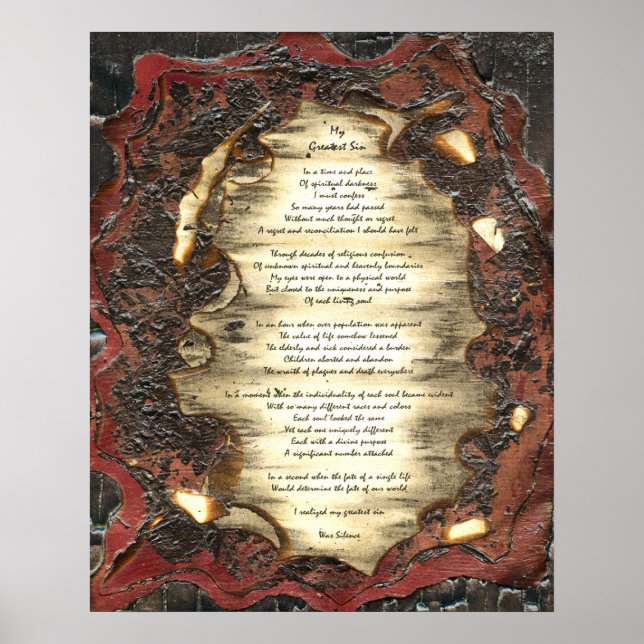 Affiche Mon grand péché (Devant)