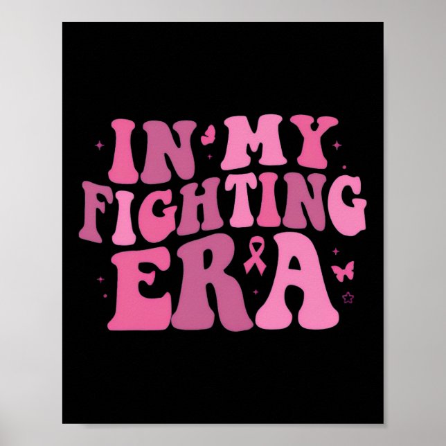Affiche Mon guerrier de lutte contre le cancer du sein (Devant)