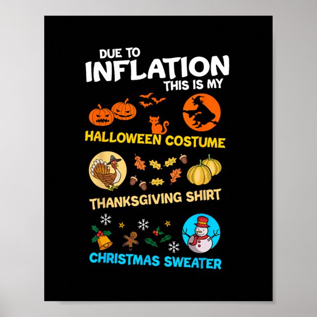 Affiche mon halloween éffrayant (Devant)