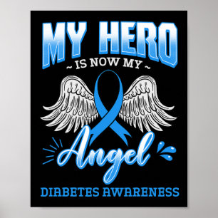 Affiche Mon Héros Est Maintenant Mon Ange Diabète Endocrin