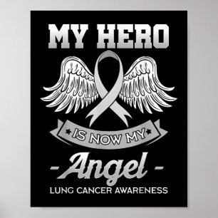 Affiche Mon Héros Est Maintenant Mon Ange Sensibilisation 