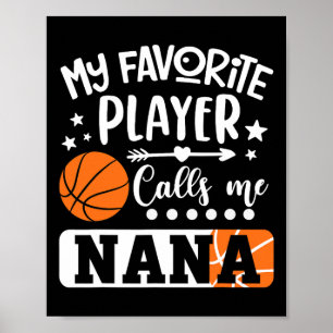 Affiche Mon Joueur Bysketbyll Favori M'Appelle Nana 3