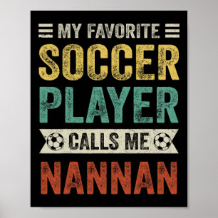 Affiche Mon joueur de football favori m'appelle Nannan Mèr