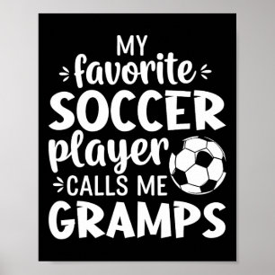 Affiche Mon Joueur De Football Favori M'appelle Papi
