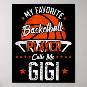 Affiche Mon joueur de squelette préféré m'appelle Gigi Drô