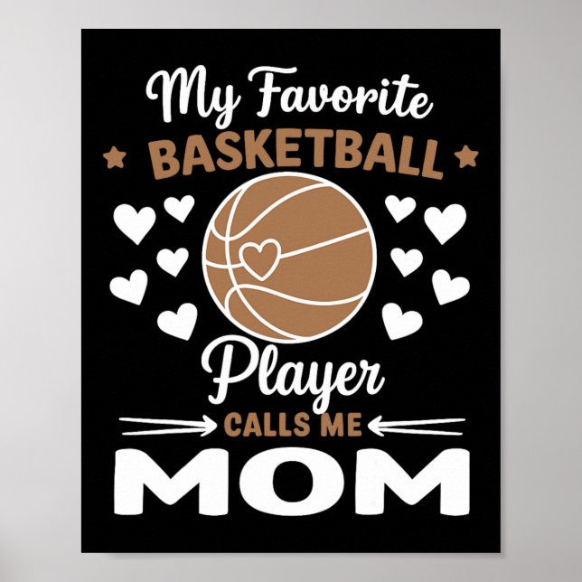 Affiche Mon joueur de squelette préféré m'appelle maman  (Devant)