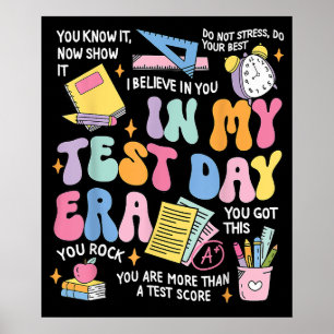 Affiche Mon Jour d'Essai Era Retro Super Test Day Enseigna