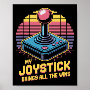 Affiche Mon joystick apporte toutes les victoires 1