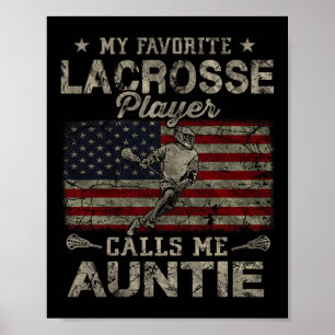 Affiche Mon Lecteur De Crosse Préféré M'Appelle Tante Mère