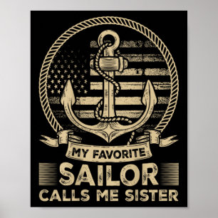 Affiche Mon Marchand Préféré M'Appelle Soeur Sailor Soeur