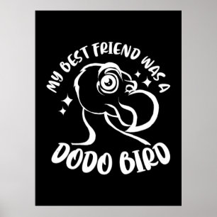 Affiche Mon Meilleur Ami Était Un Oiseau De Dodo