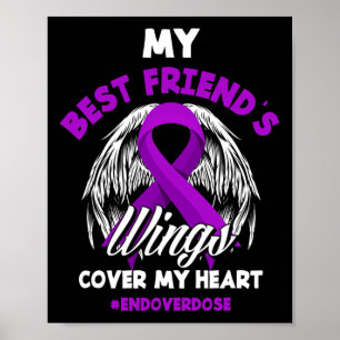 Affiche Mon meilleur ami's Wings Couvrir Mon coeur de fin 