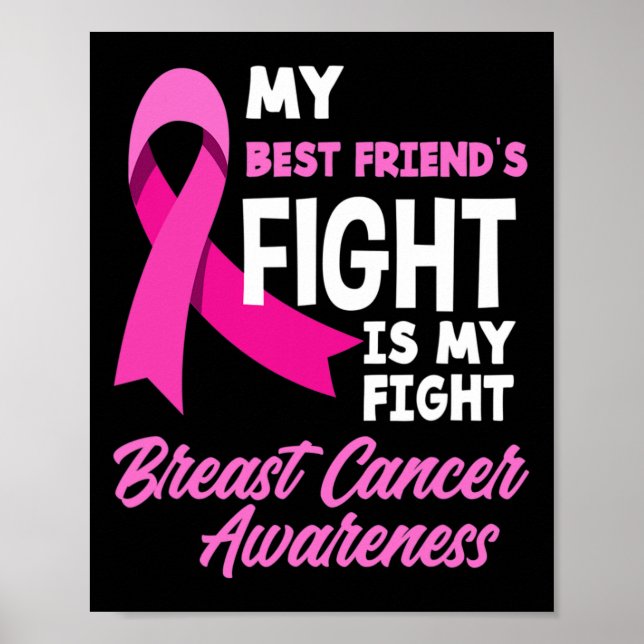Affiche Mon meilleur combat d'ami est mon combat cancer du (Devant)