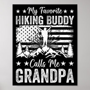 Affiche Mon meilleur compagnon de randonnée m'appelle Gran