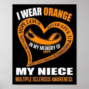Affiche Mon Mémoire De Ma Nièce Sclérose En Plaques