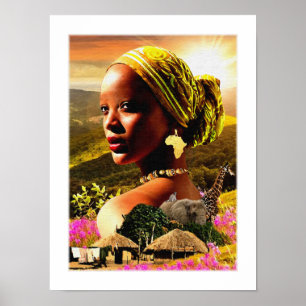 Affiche Mon nom est l'Afrique