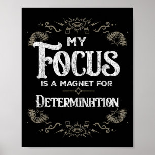Affiche Mon Objectif Est Un Aimant Pour La Motivation De D