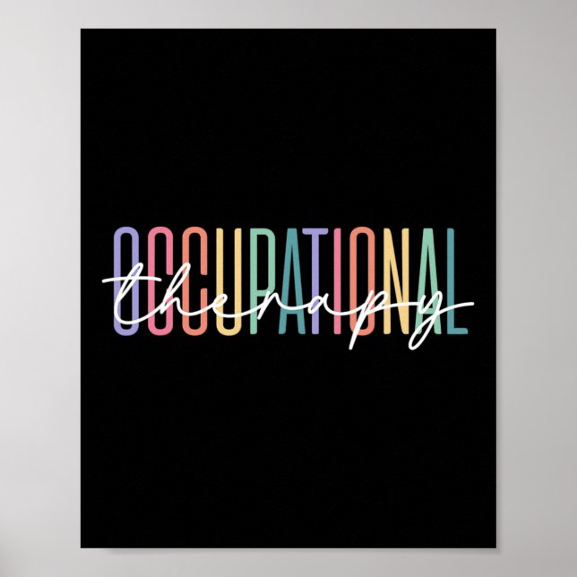 Affiche Mon occupation préférée Autisme Éducation spéciale (Devant)