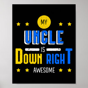 Affiche Mon Oncle Est En Bas À Droite Très Awome Syndrome
