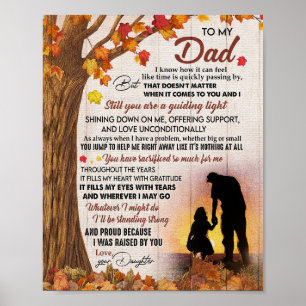 Affiche Mon Père Donne À Mon Père Je Sais Comment Il