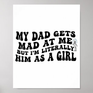 Affiche Mon père se met en colère contre moi mais je suis