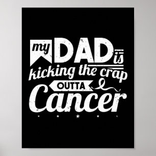 Affiche Mon Père Tire La Merde Sur Le Foin Du Cancer