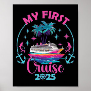 Affiche Mon premier bateau de croisière familiale 2025 T