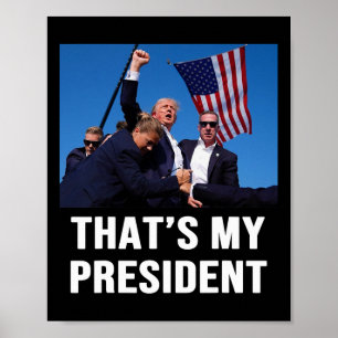 Affiche Mon président Trump 2024