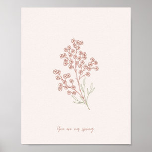 Affiche Mon printemps