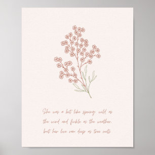 Affiche Mon printemps