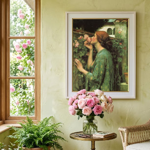 Affiche Mon Rose doux, ou Âme du Rose par Waterhouse