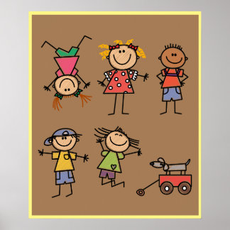 Affiche Mon temps de jeu pour les enfants