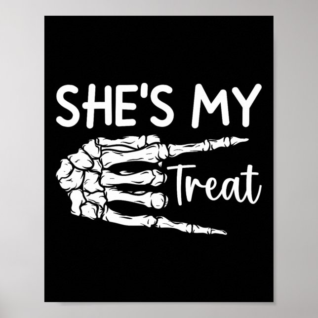 Affiche Mon traitement Squelette correspondant Costume d'H (Devant)